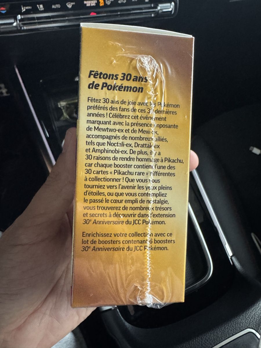 Pokémon Carte collezionabili: Pokemon 30e Anniversaire Booster Box Bundle FR – Nuovo e nell'imballaggio originale da Genève venduto da ana_8jdt 1