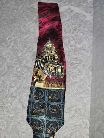 Vintage Krawatte: Kapitol Washington D.C.