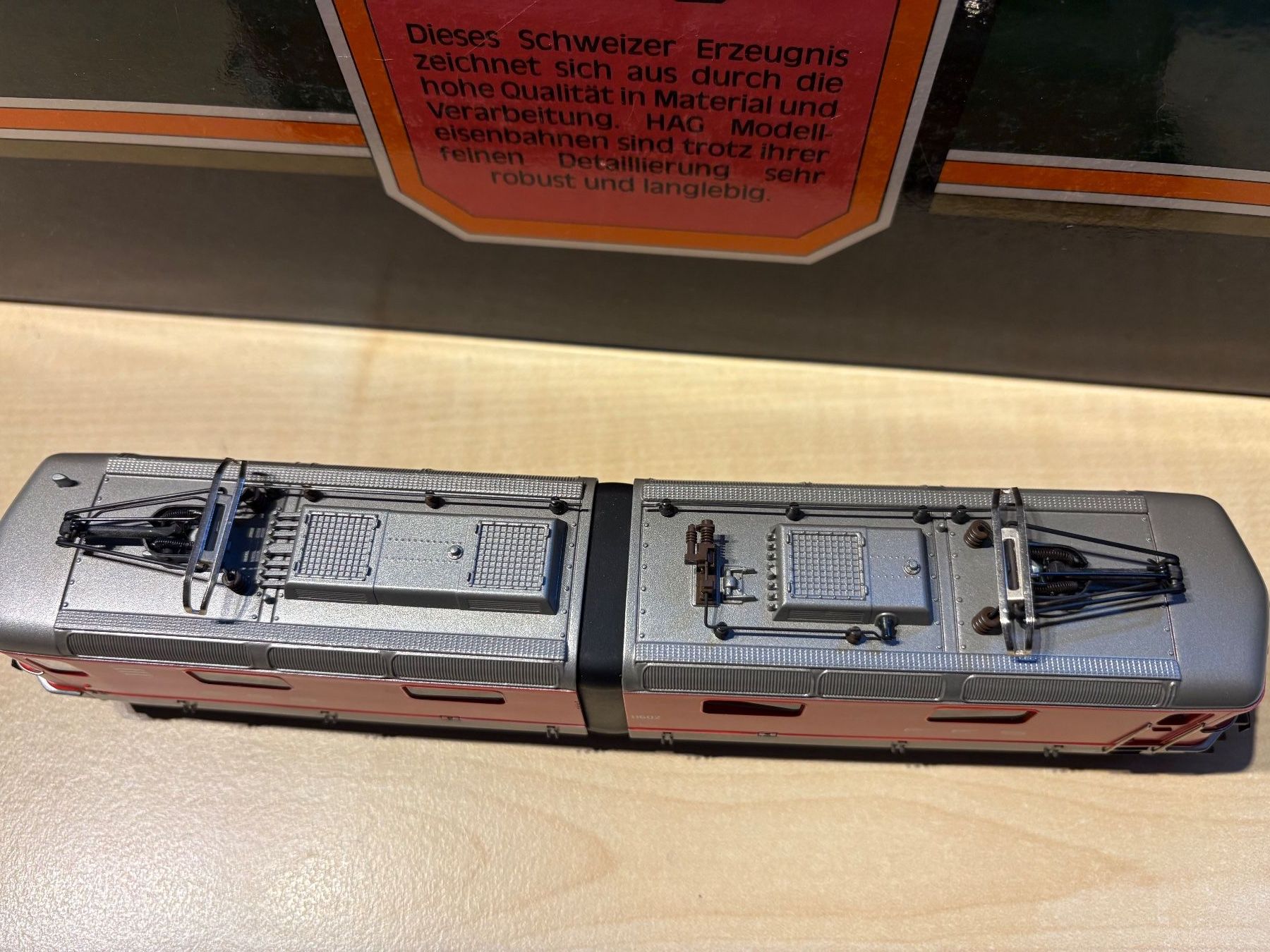 Hag Modellini di ferrovie: Hag 198, Re6/6 Morges 11602 – Nuovo e nell'imballaggio originale da Corcelles Payerne venduto da Pierre66 3