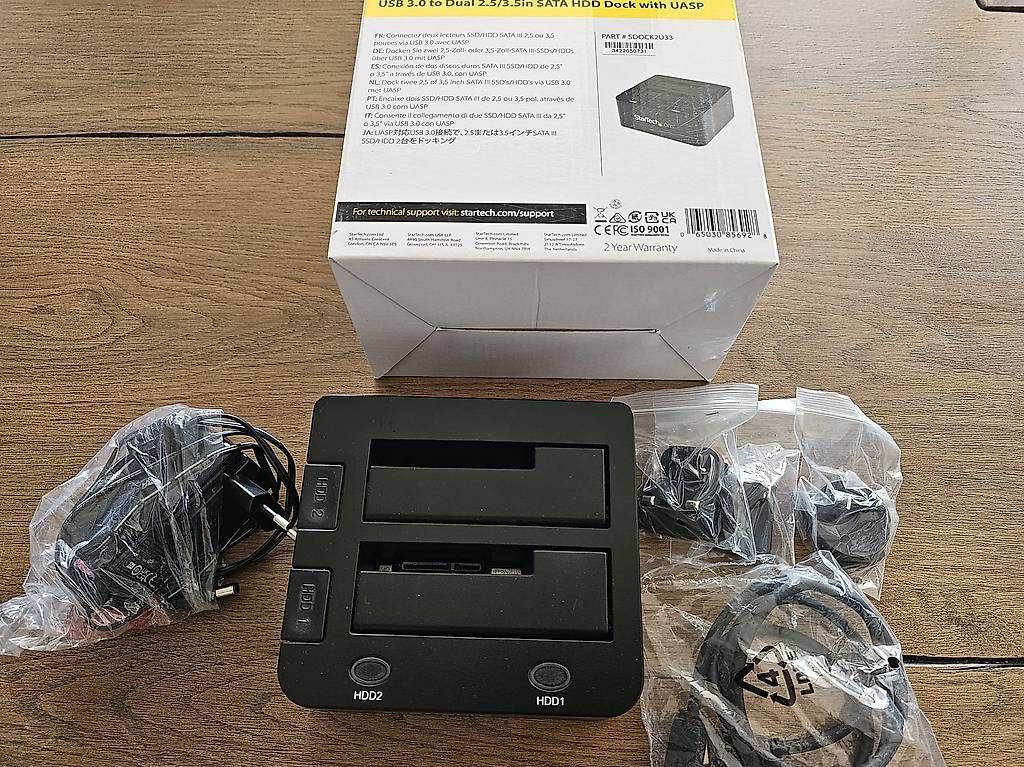 Docking station: StarTech.com USB 3.0 to Dual 2.5-3.5in SATA HD Dock w. UASP – Usato da Othmarsingen venduto da Kamoff 2