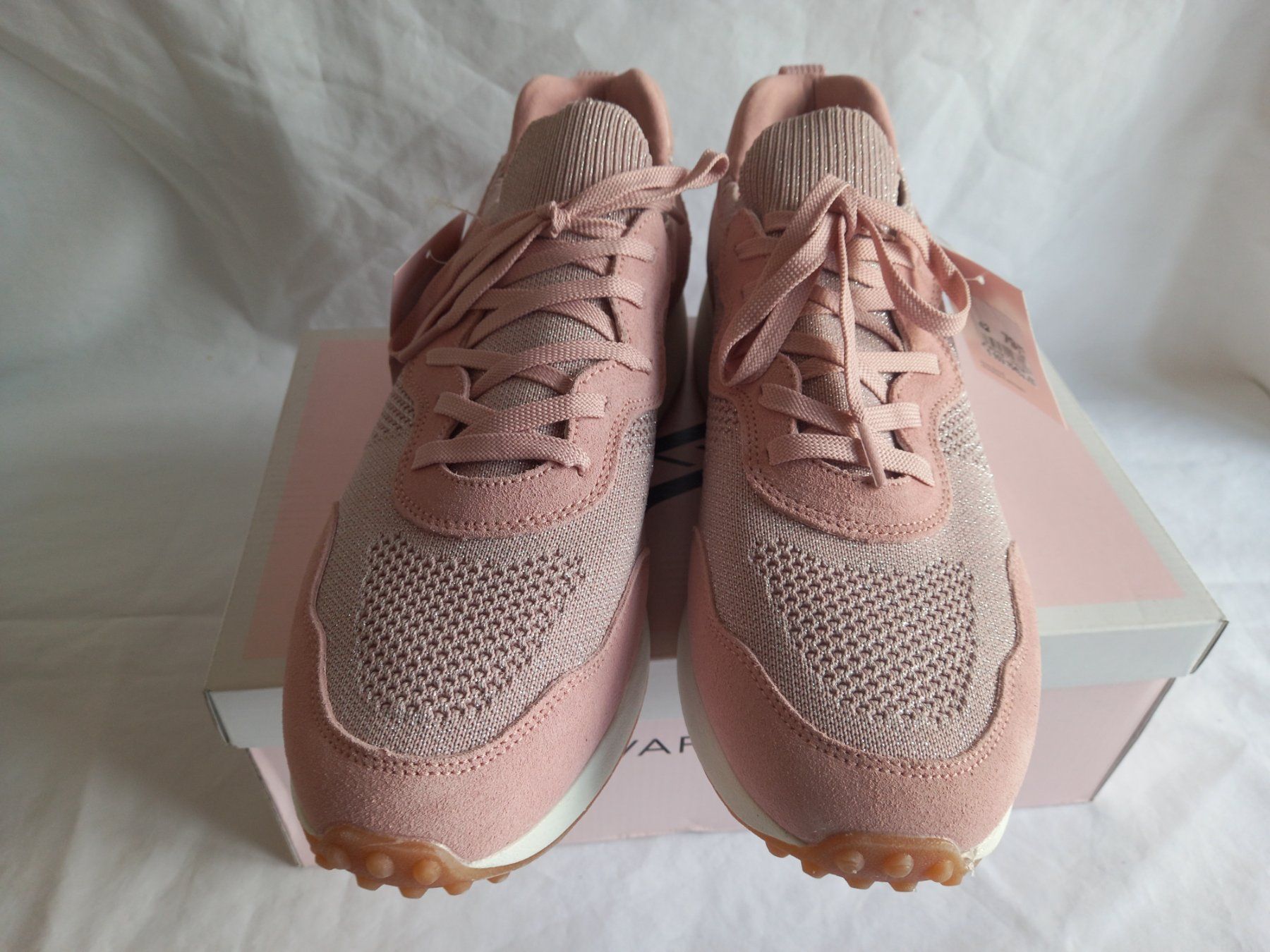 Scarpe da donna: Varese Damen Sneaker Gr.42 Rosa Neu Leder/Textil – Nuovo (secondo la descrizione) da Schweizersholz venduto da freyle1 2