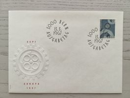 1967 FDC Europamarken