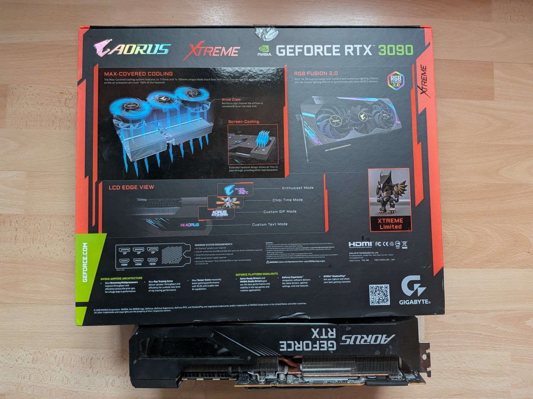 MSI Schede grafiche: GIGABYTE AORUS RTX 3090 XTREME – Usato da Yvonand venduto da pak_2tqz 1