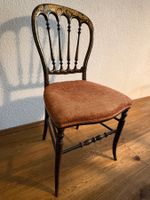 Stuhl Napoleon III / Second Empire gedrechselt