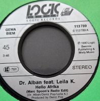 Vinyl-Single Dr. Alban feat. Leila K. - Hello Africa