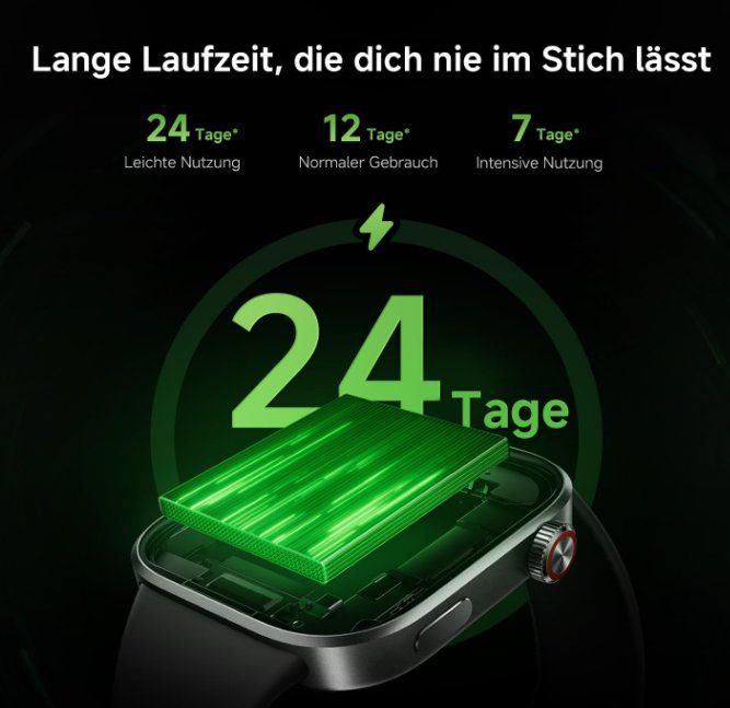 Xiaomi Smartwatch: XIAOMI Redmi Watch 6, Smartwatch, hellgrau – Neuf avec emballage d'origine à Neuhaus SG par LENZ30 4