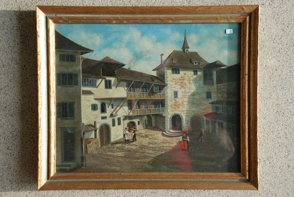 Gemälde: THOMANN ERNST ORIGINAL OEL MIT RAHMEN – Gebraucht aus Gersau von grafik-kunst 4