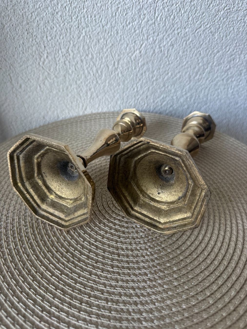 Bougeoirs: 2er Set Kerzenständer aus Messing – D'occasion à Balsthal par armenharut 1