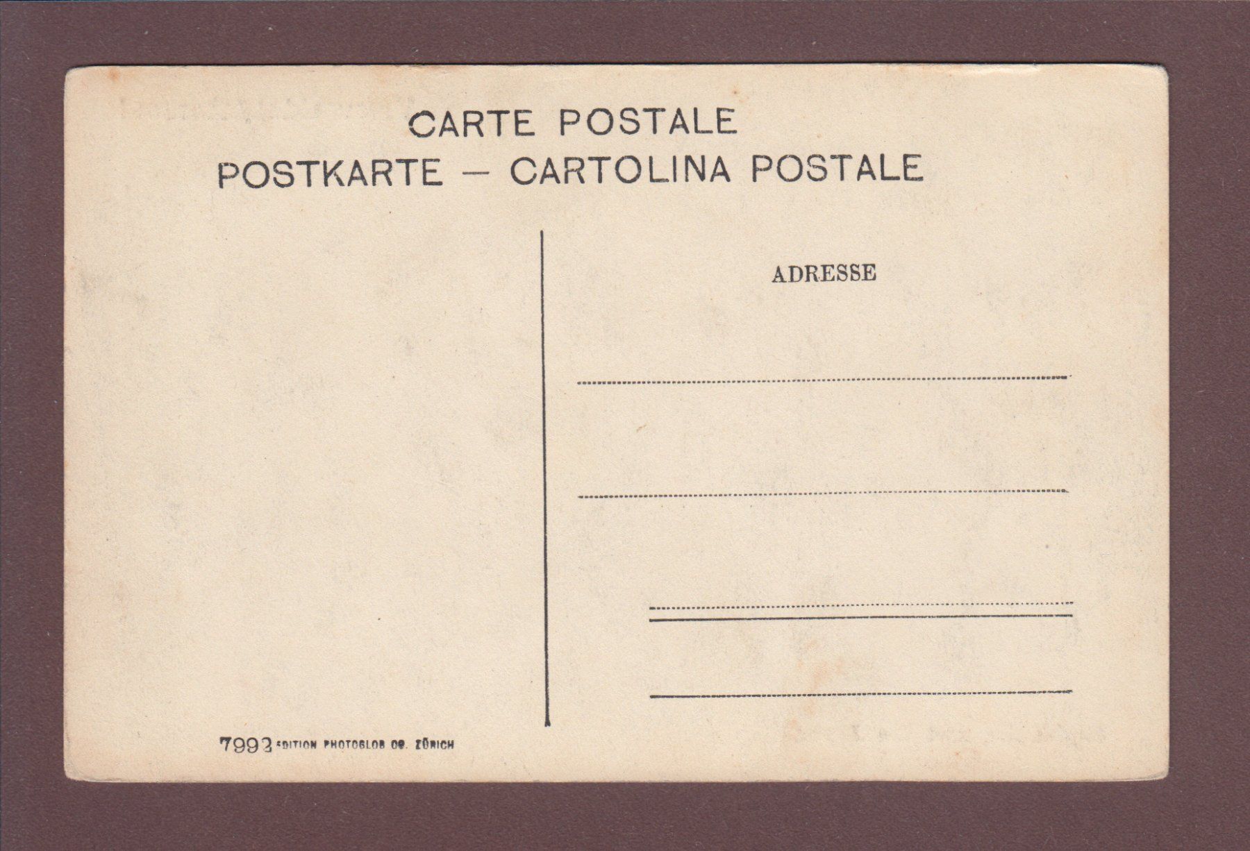 Cartoline postali: RIGI-KULM - Leute - Edelweiss – Usato da Pully venduto da nicecards 1