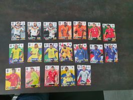 Panini Adrenalyn XL – 19 HERO Karten – sofort verfügbar