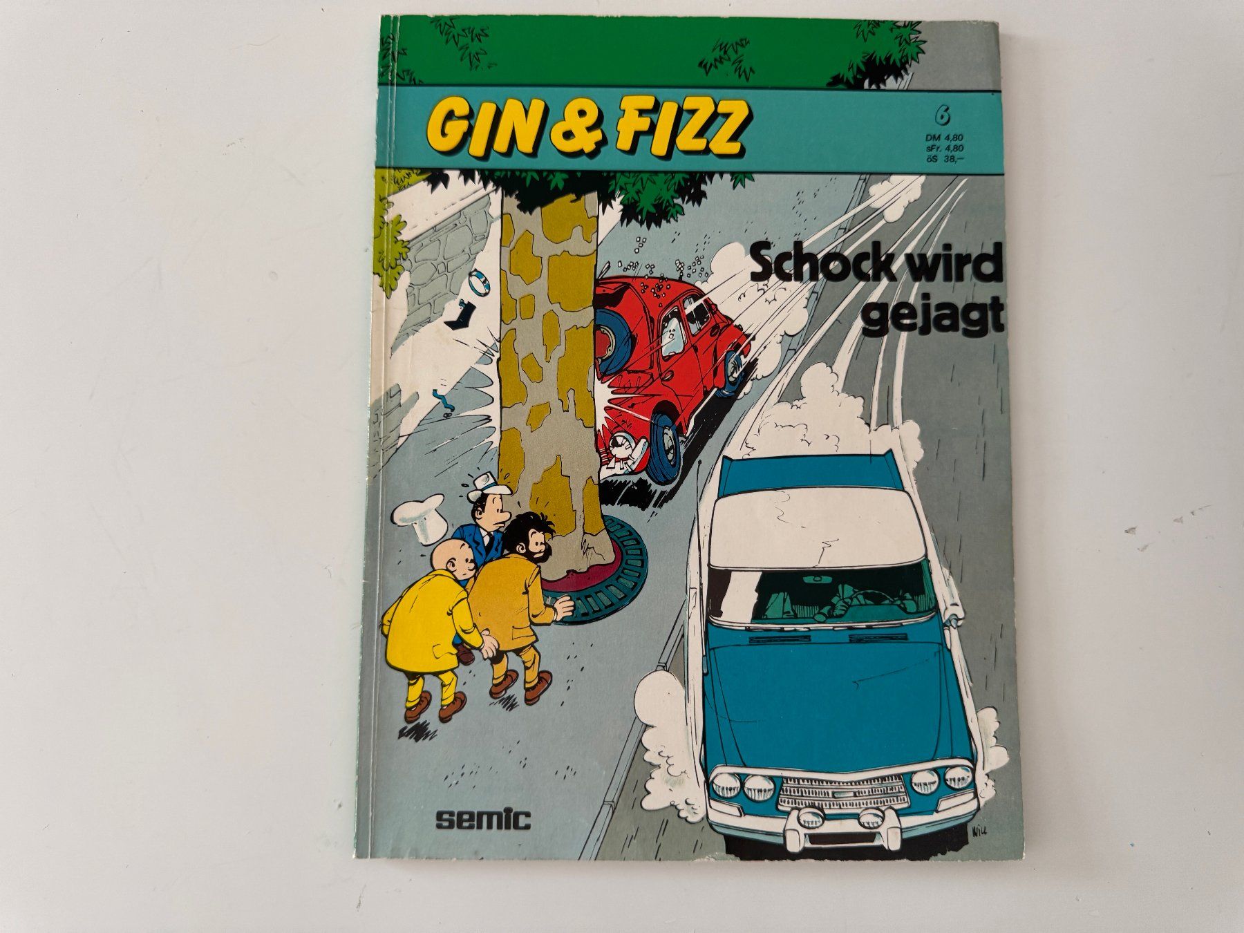 BD: Gin & Fizz "Schock wird gejagt" 1983 – D'occasion à Rheinfelden par Eldritchwitch