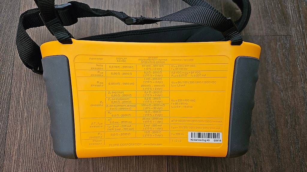 Fluke Messen: Fluke 1654B Installationstester – Gebraucht aus Rüfenach AG von Paede24 3
