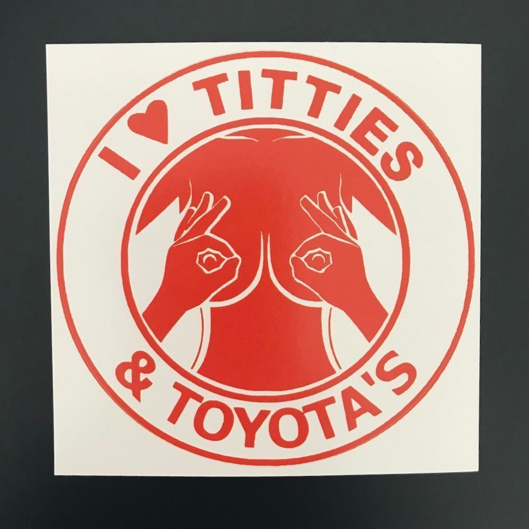 Sticker: Aufkleber Toyota rund 9,5 cm – Usato da St.Gallen venduto da little_roadtrip