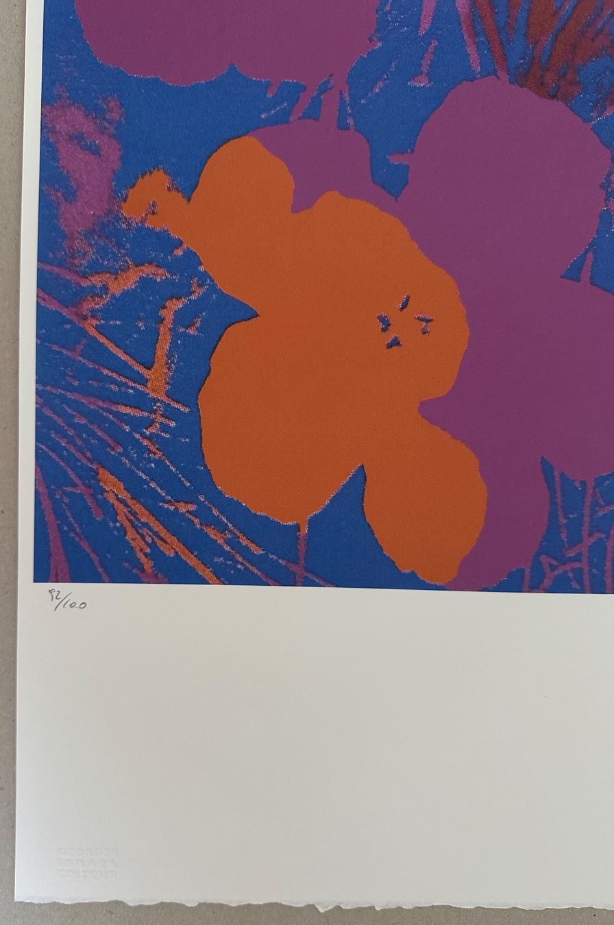Foto & Immagini: Andy Warhol: Flowers, POP Art 92/100 – Nuovo (secondo la descrizione) da Meilen venduto da Smgdesign 1