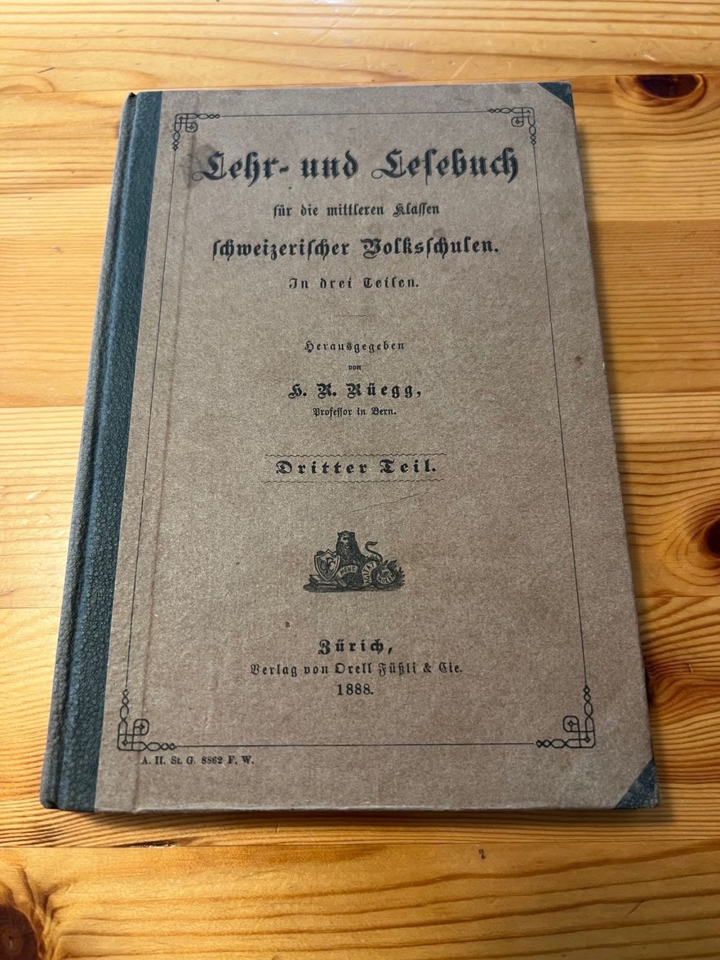 Bücher: antikes Taschenbuch 1888 – Gebraucht aus Degersheim von Rrimi