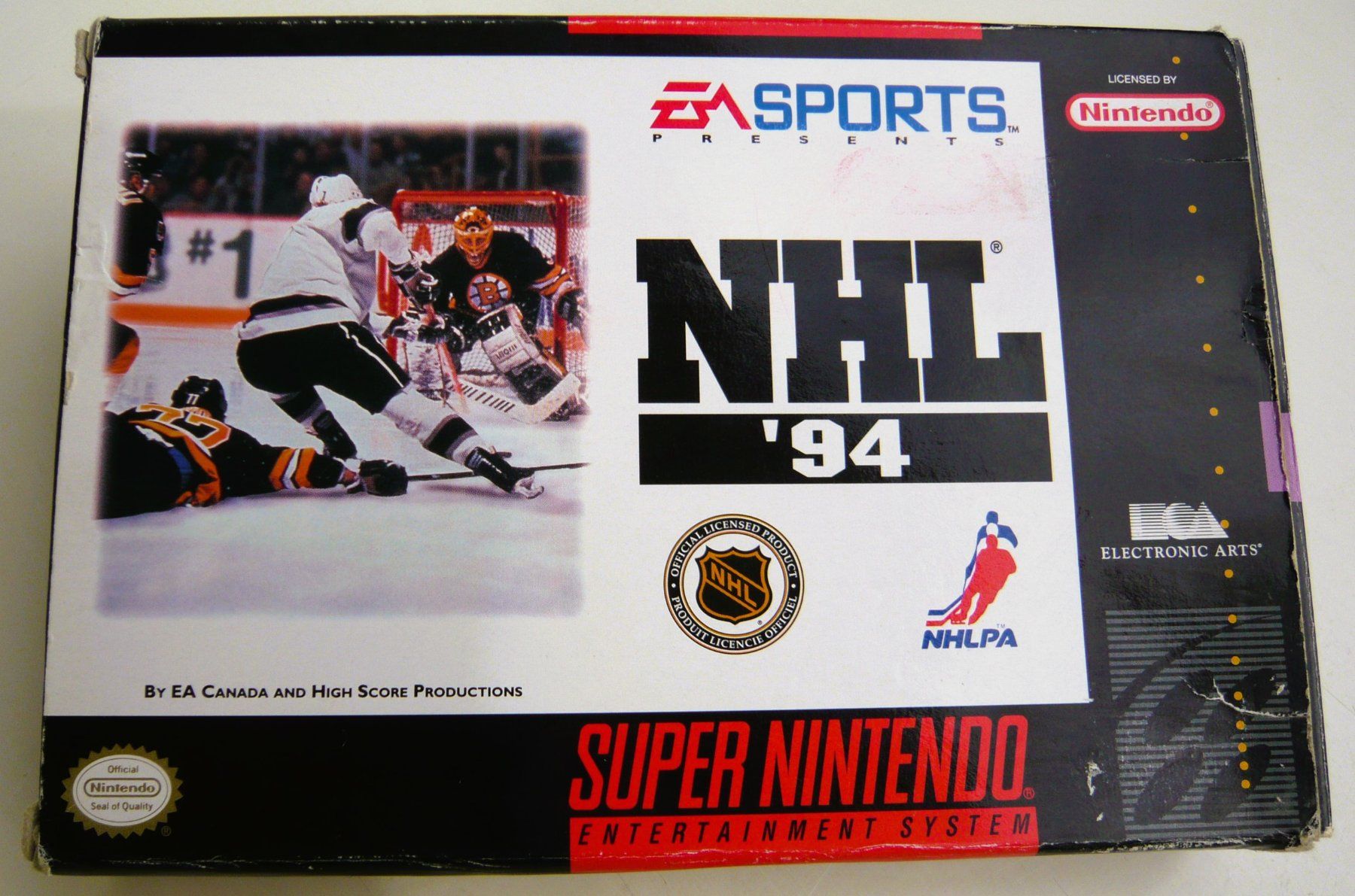 Nintendo Giochi: SNES: NHL 94, Boite & Notice – Usato da Onex venduto da Jaguar1986 2