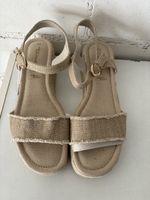 Neu Tamaris Sandalen, Grösse 42, Beige - Sommer-Look!