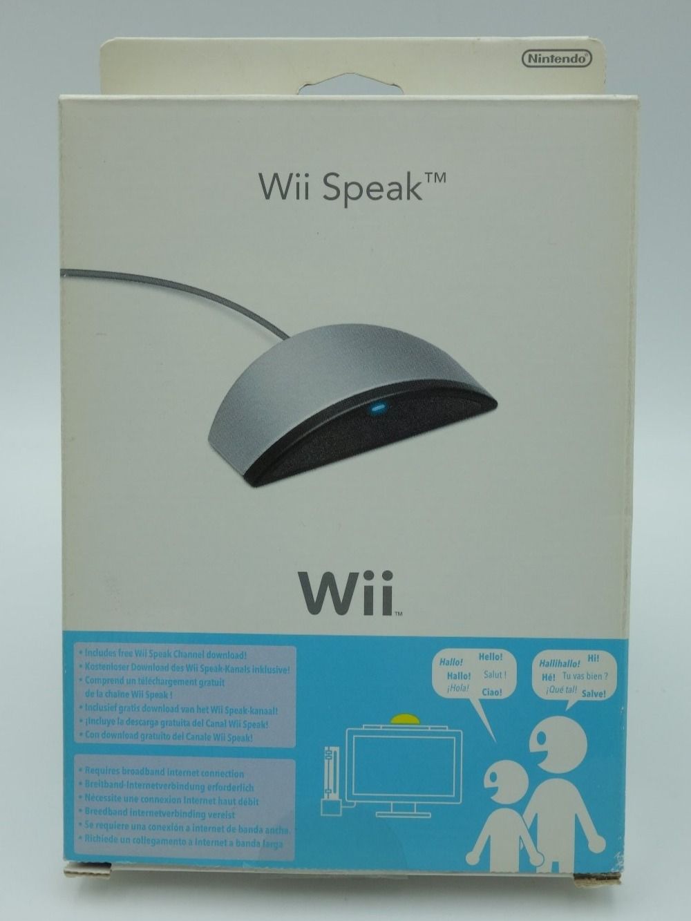 Nintendo Controller: Original Nintendo Wii Speak Adapter, neu – Nuovo (secondo la descrizione) da Wil SG venduto da Donaldus