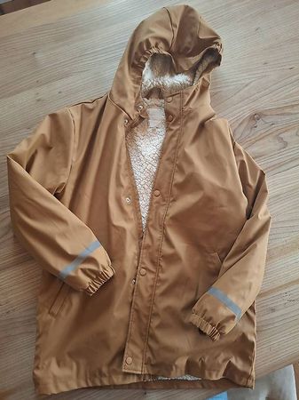 Gefütterte Regenjacke 164