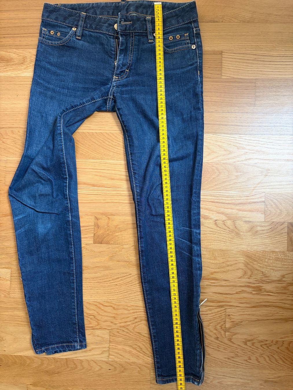 Dsquared2 Jeans: Dsquared2 Skinny Jeans Ankle Zip Y2K Gr 40 Designer – Usato da Bern venduto da harmfreefashion 7