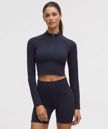 Lululemon Wunder Train Half Zip Sz 6 Neu mit Etikette