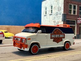 Chevrolet C20 Bad Boys (Harley) Brekina H0 1/87 Neu in OVP