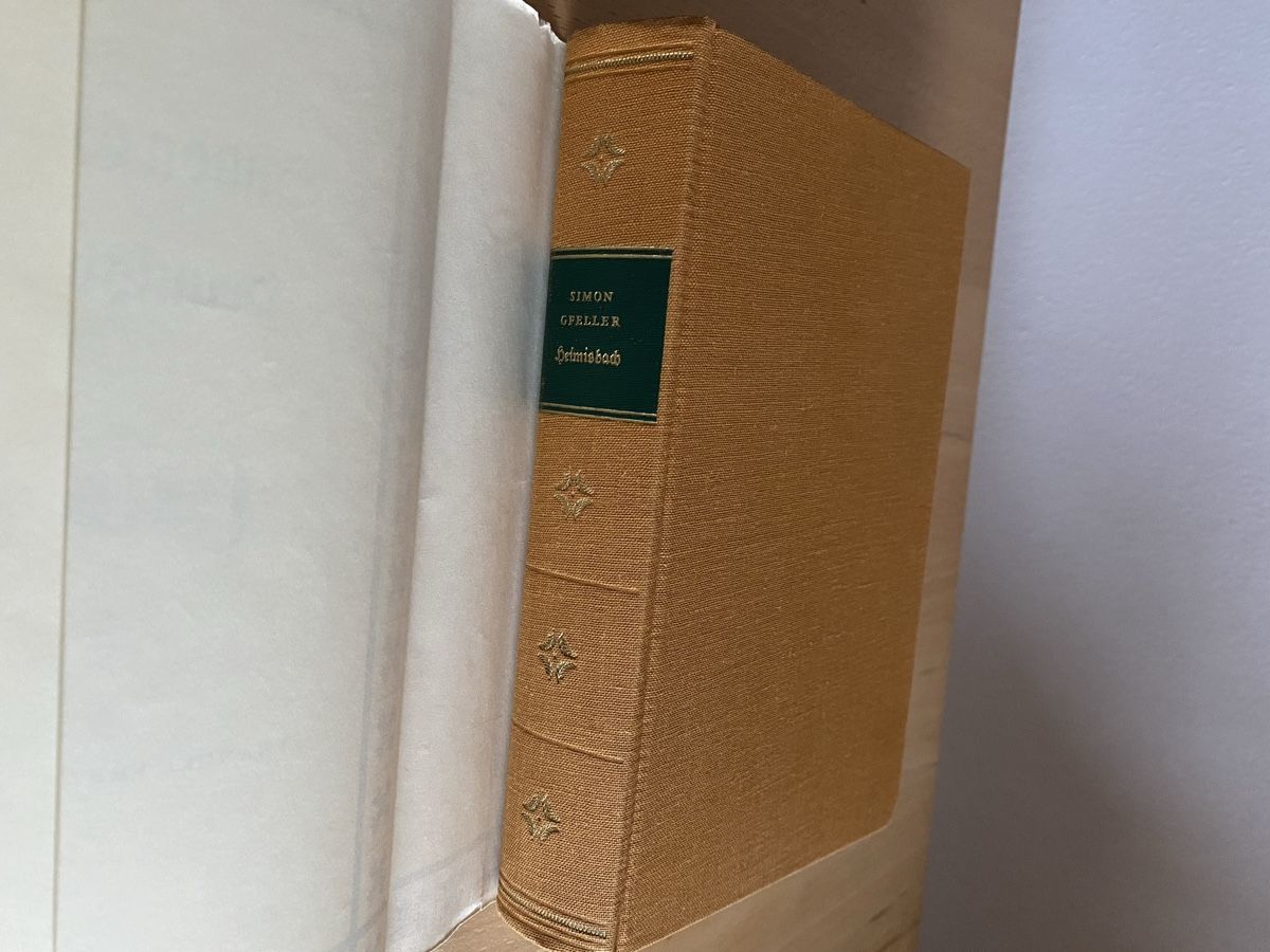 Libri: Heimisbach - Simon Gfeller – Usato da Schwarzenburg venduto da Michellu 3