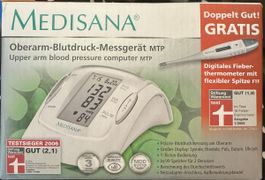 Medisana Oberarm-Blutdruck-Messgerät MTP + gratis Thermomer