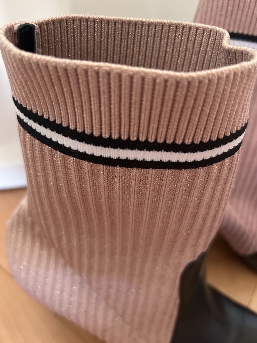 Scarpe da donna: Mid-calf fabric and leather boots by Pollini – Nuovo (secondo la descrizione) da Biel/Bienne venduto da zit_v5yc 3