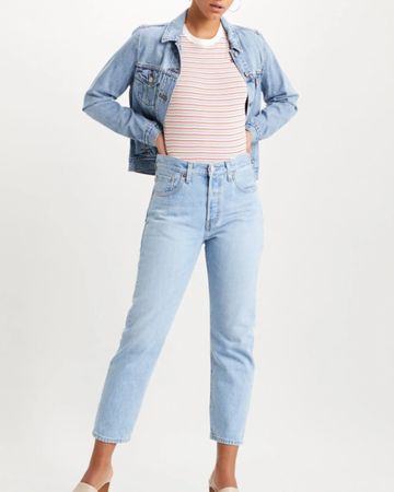 Levis 501 crop Jeans W26 L30 26 30 34 36 S