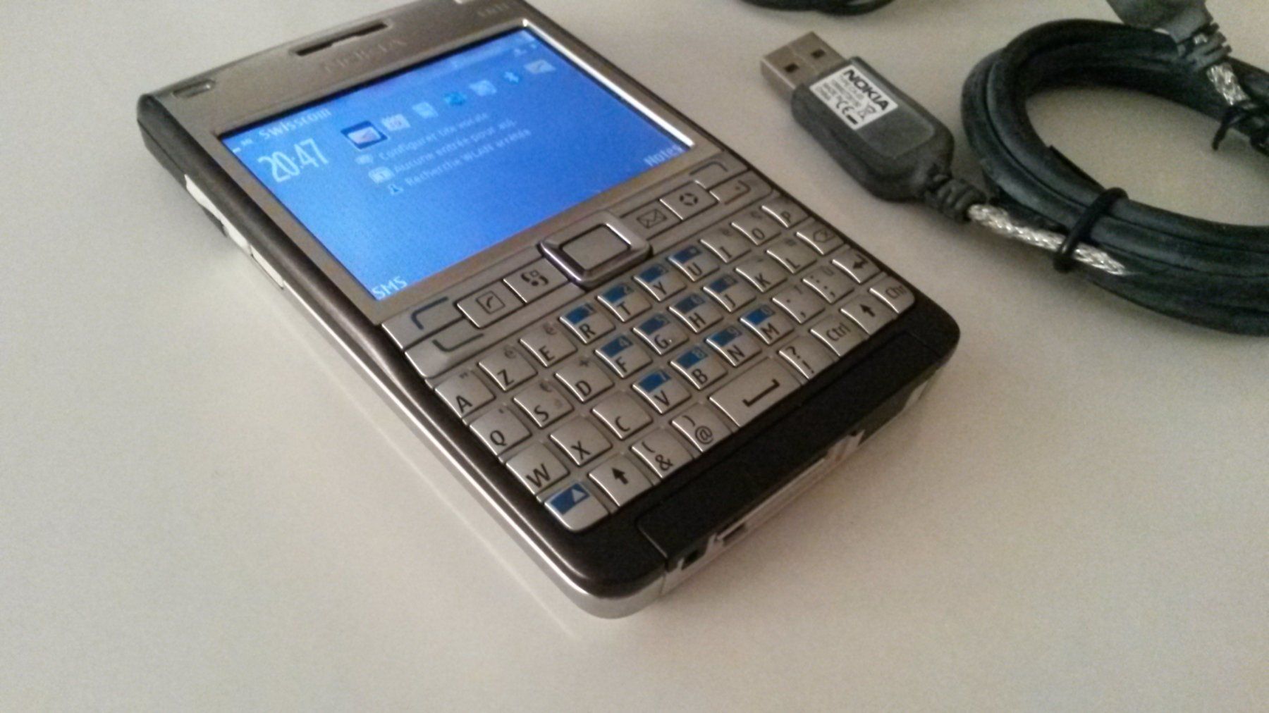 Nokia Telefoni cellulari / Smartphones: Nokia E61i métal, made in Finlande – Usato da Lausanne venduto da asdyx 3