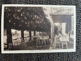 Ancienne carte postale Hôtel 3 sapins Evilard s/Bienne