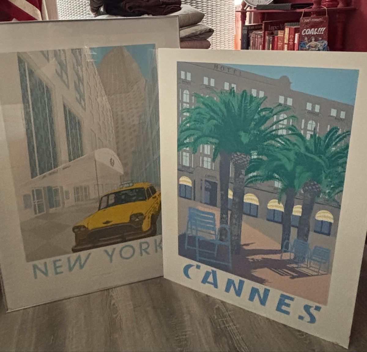 Poster & Bilder: Original Silkscreen Poster, Quentin King, 1983 “ CANNES” – Neu (gemäss Beschreibung) aus Biel/Bienne von CuriousCat 8