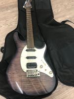 Cort G285 Flame Electric Guitar w/ S. Duncan inkl Tasche