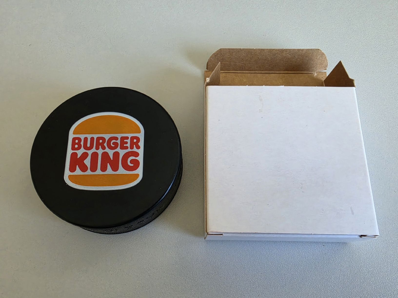Palloni: Puck EVZ - Burger King – Nuovo e nell'imballaggio originale da Winznau venduto da Joachim68 1