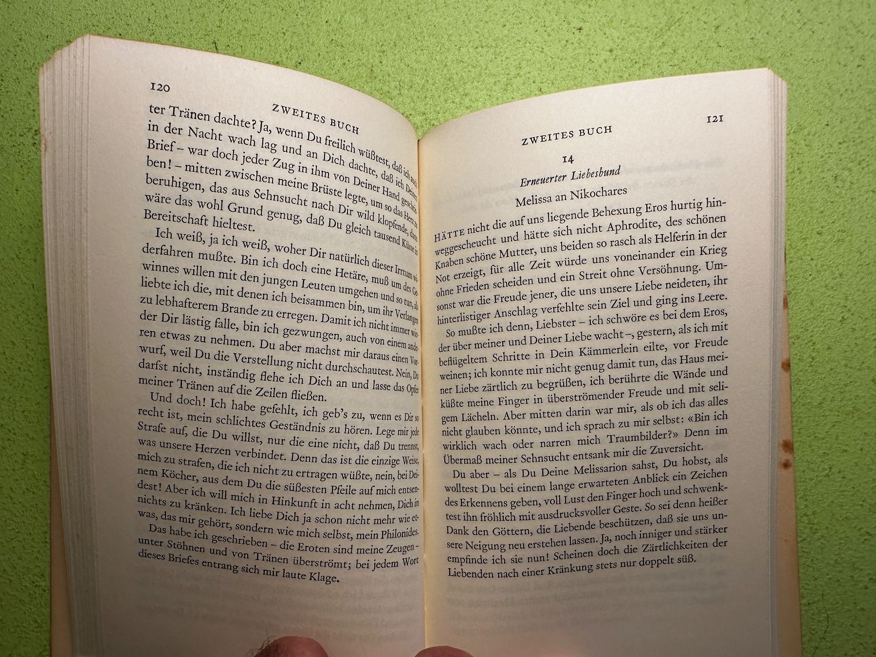 Bücher: Aristainetos: Erotische Briefe – Gebraucht aus Zürich von allp 5