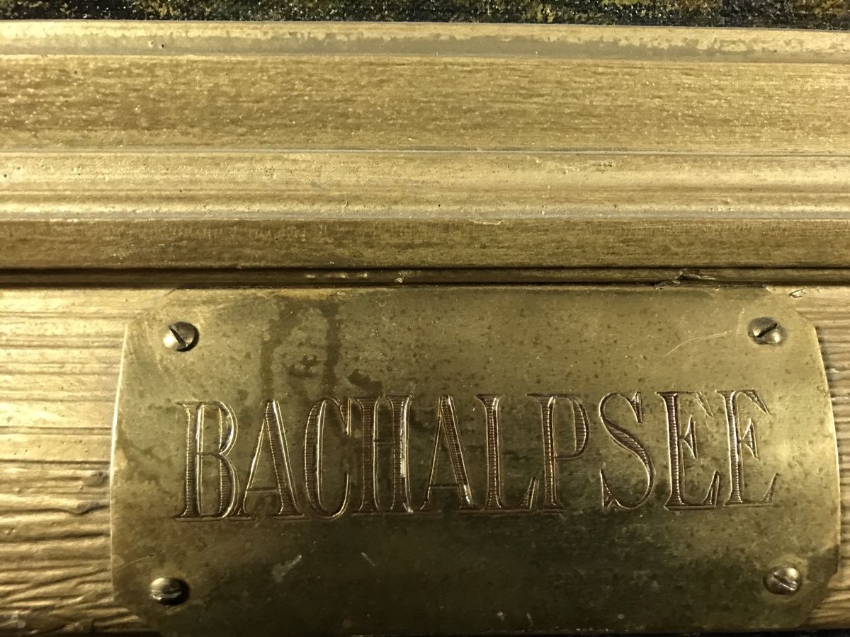 Gemälde: J. Besse Bachalpsee 1912 – Defekt aus Wolfhalden von SecondAntique 4