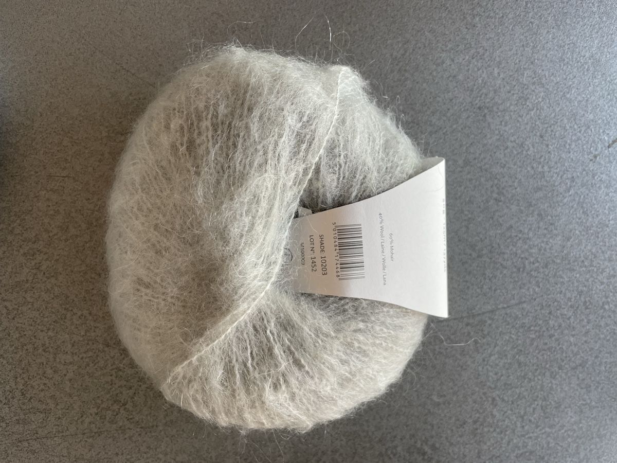 Lana: Rowan Mohair Soft Wolle 8 Knäuel Hellgrau Neu – Nuovo e nell'imballaggio originale da Lenzerheide/Lai venduto da ale_57ys 3