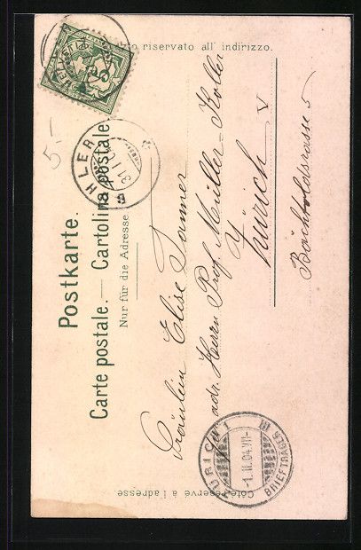 Cartoline postali: Mädchen in Tracht beim Sticken, Knabe m – Usato da Berlin venduto da bartko-reher 1