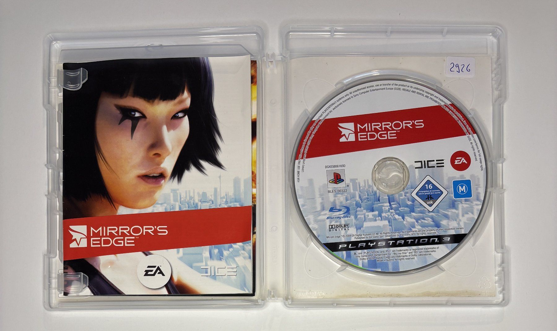 Giochi: PS3 - Mirror's Edge – Usato da Allschwil venduto da Bullach 1