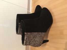 LAZZARINI STIEFELETTEN -TOP- NEU-LEDER