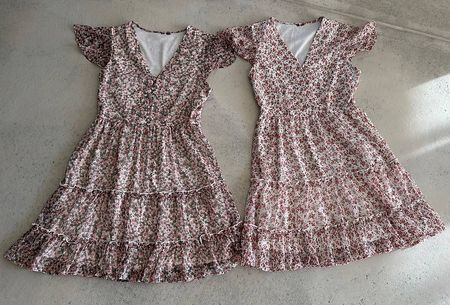 2 herzige Blumenkleider Gr.S