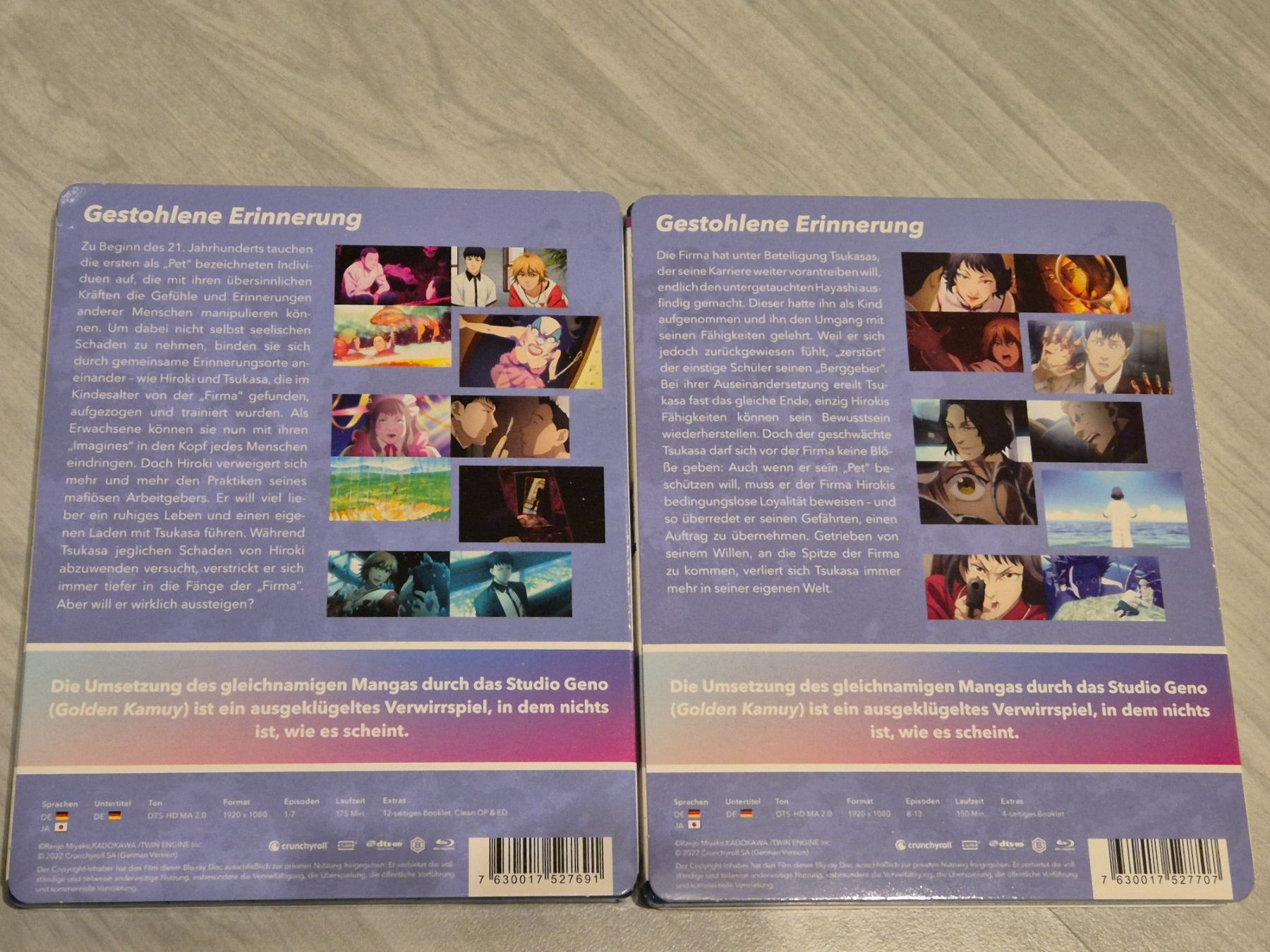 Tutti i DVDs: Pet Blu-ray Box 1+2 – Usato da Lostorf venduto da Mediabookfan 1