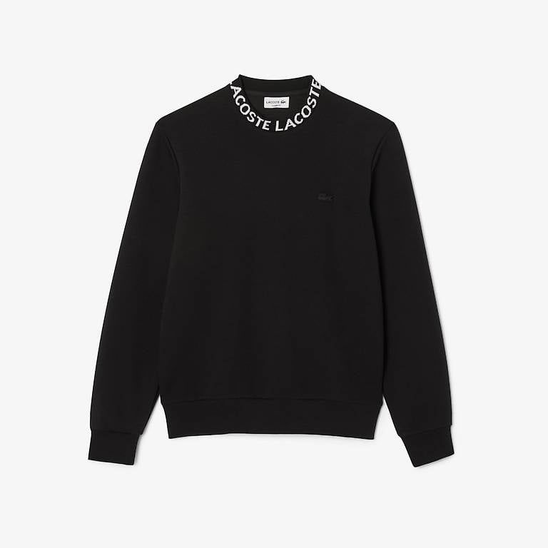 Pullover & Sweatshirts: Sweat-shirt Lacoste noir L – Gebraucht aus Pully von fer_8lm6