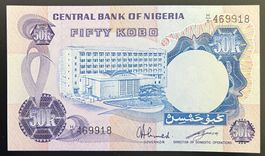 Nigeria 50 Kobo (1973-1978) - non circ./unz