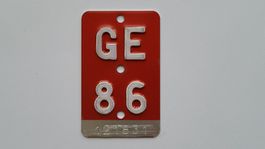 GE 86 Plaque de vélo Velonummer Fahrradschild