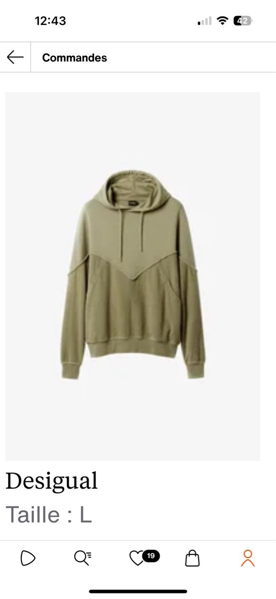 Desigual Pulls & Sweat-shirts: Desigual sweat capuche L – D'occasion à Vevey par Eiden77