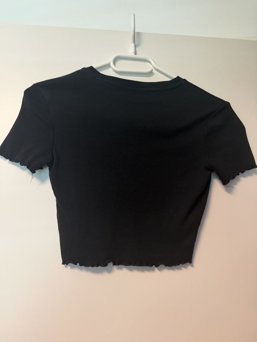 Tally Weijl Blusen, T-Shirts & Tops: Mädchen T-Shirt Schwarz Grösse XS – Gebraucht aus Ruggell von luana_23 1