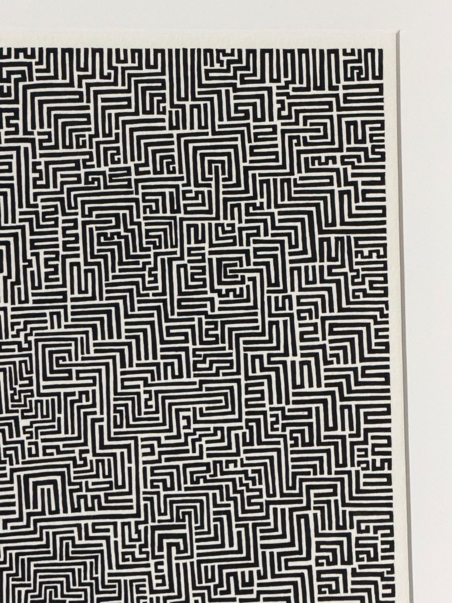 Foto & Immagini: Originale Labyrinth Zeichnung Tusche auf Papier – Usato da Gunten venduto da starfish3 5