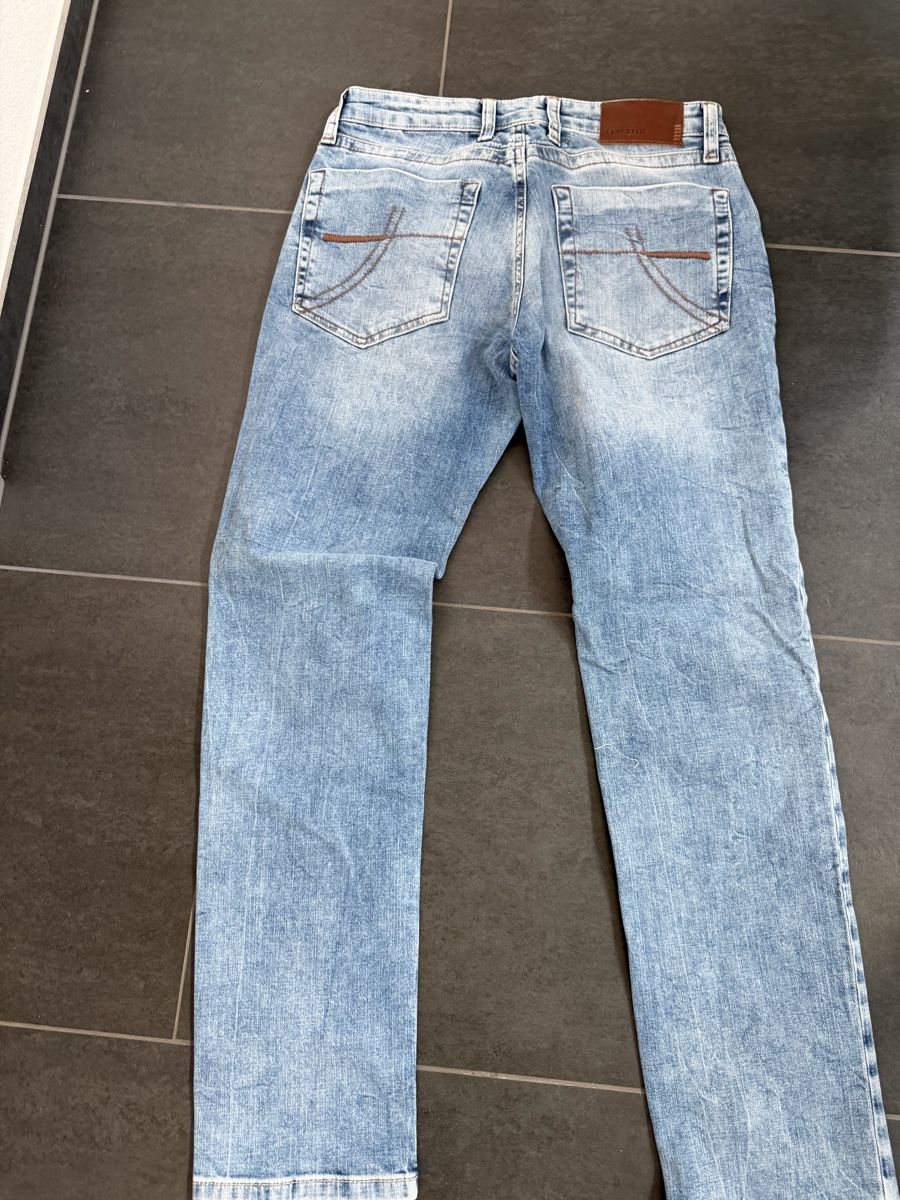 Camp David Jeans: 3 Camp David Herren Jeans hellblau, Grösse 30/32 – Usato da Metzerlen venduto da sport001 5